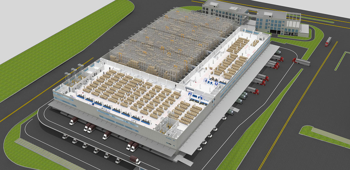 Snack Busy Central Warehouse Intelligent logistics Center